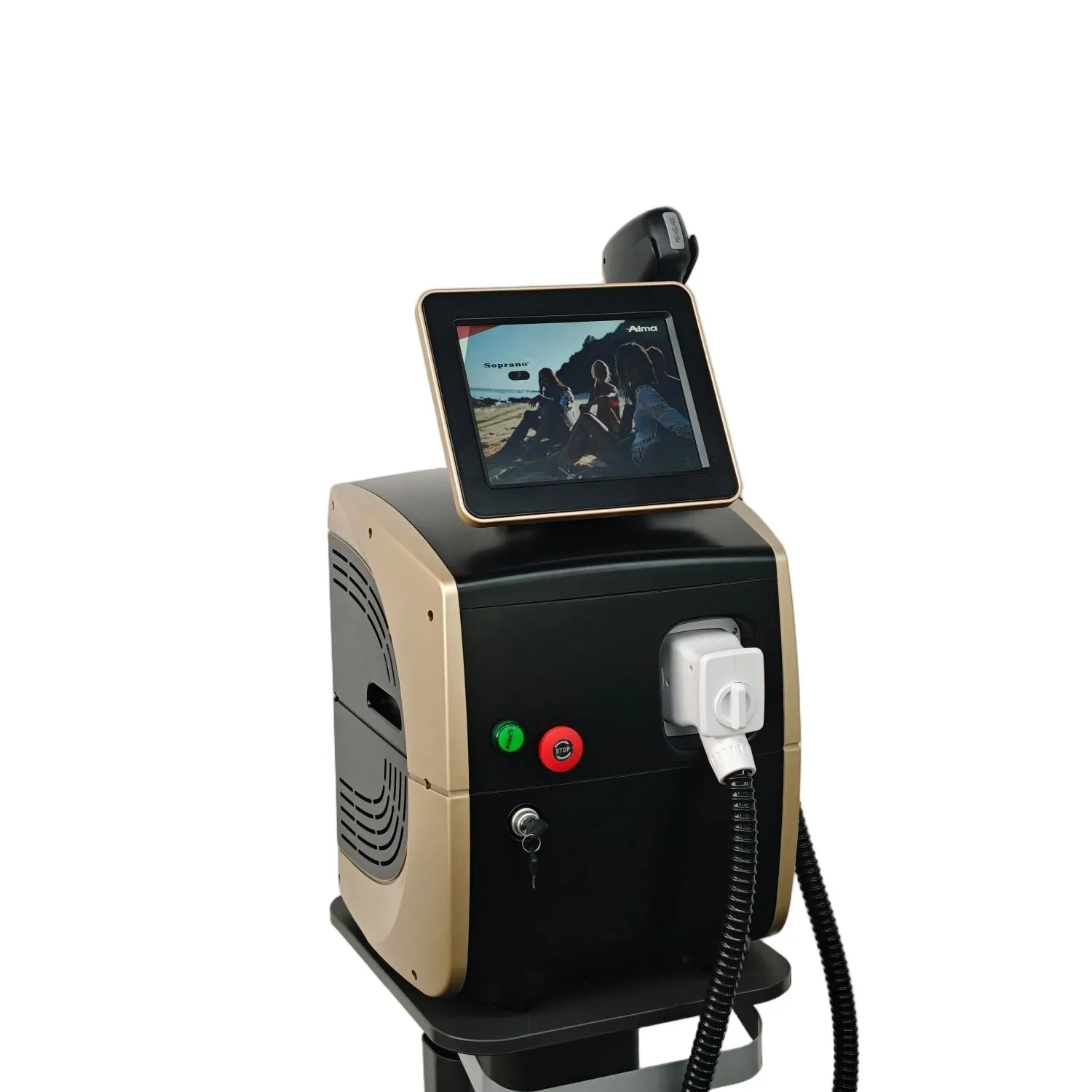 2026 Premium Diode Hair Remover 4-Wavelengths 755/808/940/1064nm Ice Cool & Painless for All Skin Types60 million Flashes Long L