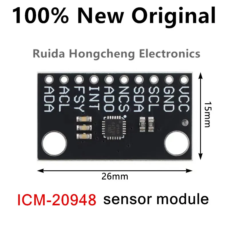 2-5piece ICM-20948 9-axis MEMS motion tracking sensor module three-axis gyroscope/accelerometer