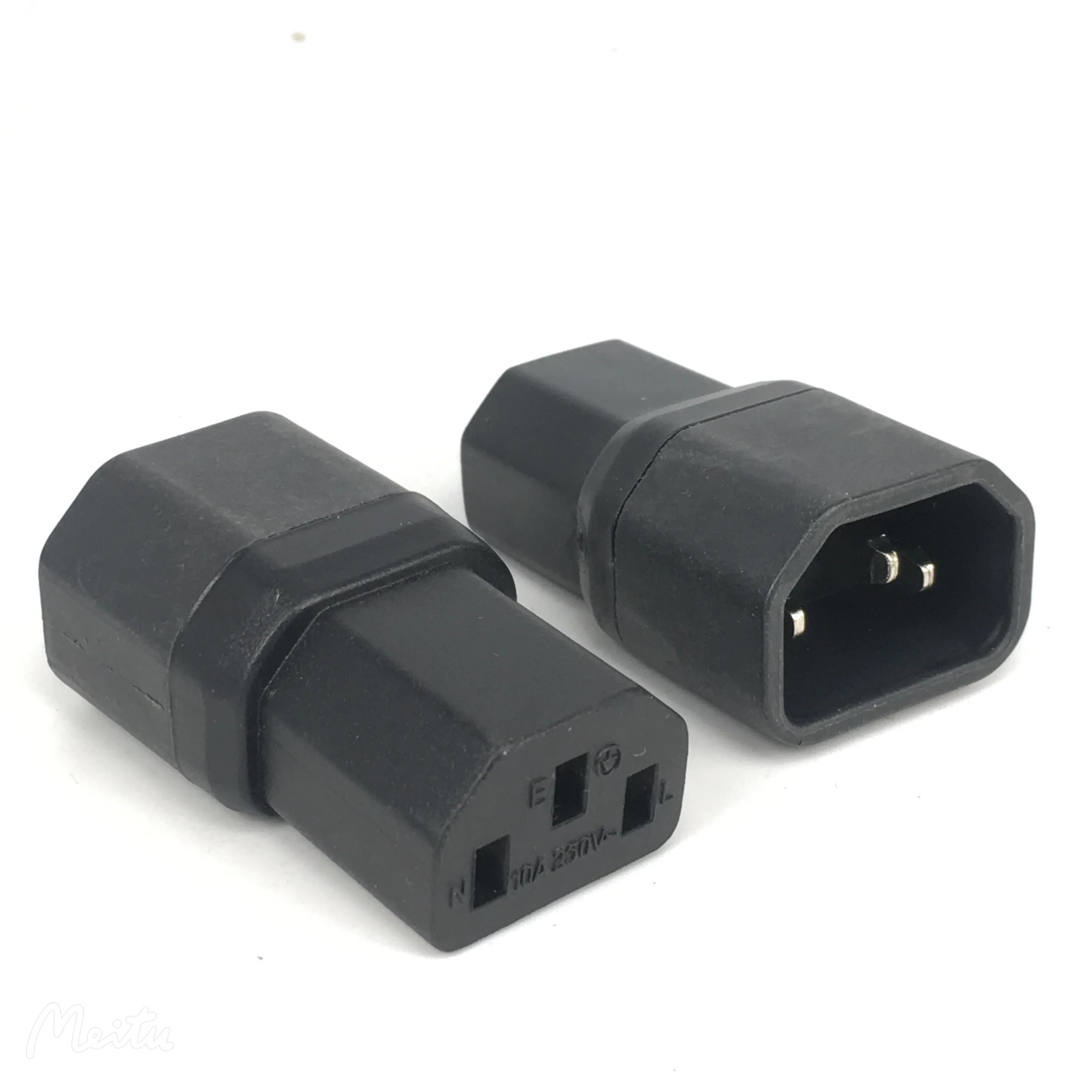 Universal IEC320 C13 C14 to C5 C6 C7 C8 C19 C20 C21 Convert Connector UPS PDU Male to Female EU US power plug adapter Socket