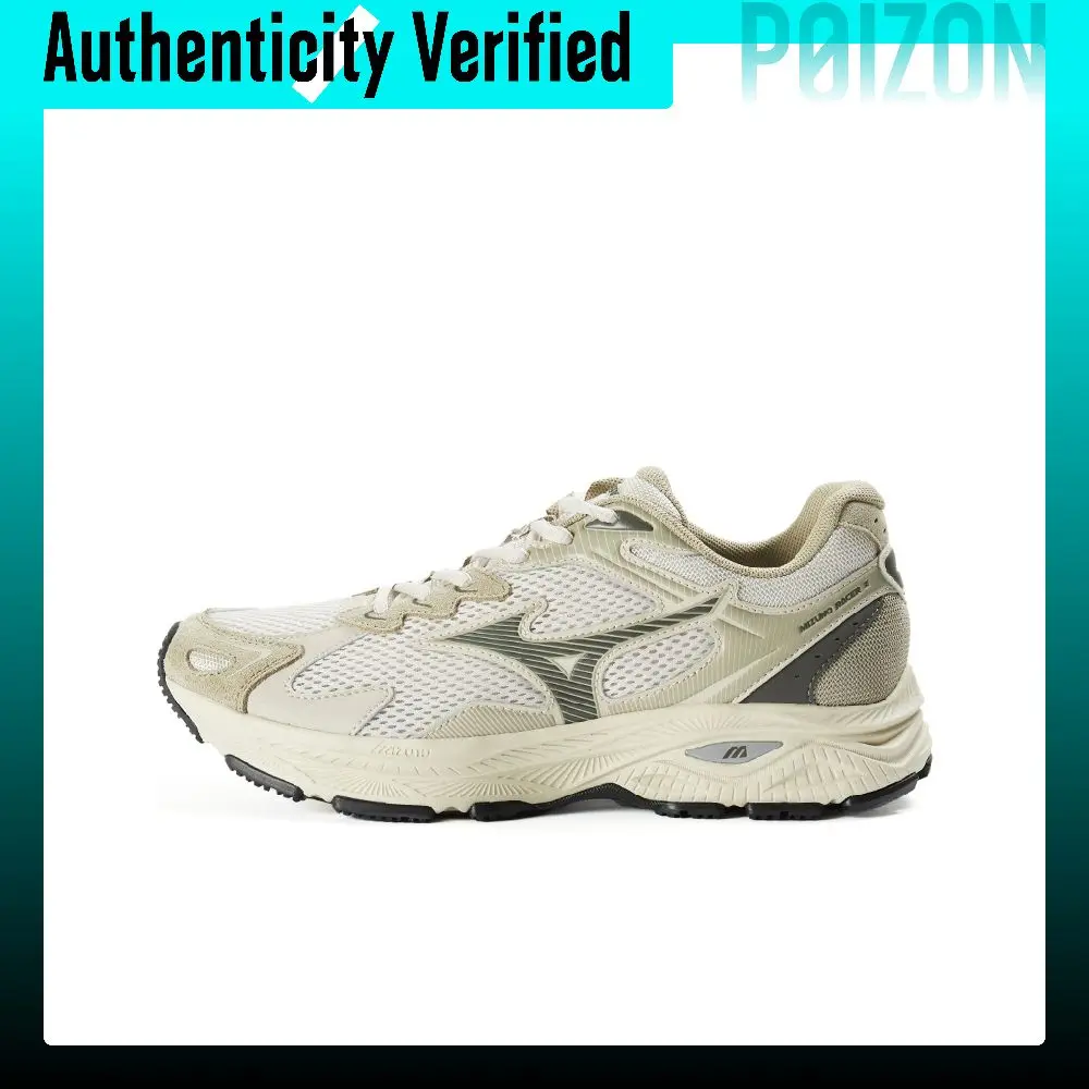 Mizuno Racer S Low top Casual Training Long Distance Running Sprint City Commuting Running Shoes Unisex Green White D1GH223515