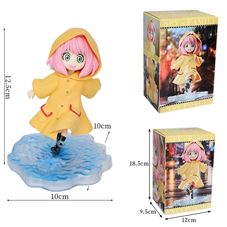 Anime Spy X Family Anya Forger Figure Cute SpyxFamily PVC Action Figure Collection Model Doll Toy Figurine For Kid Birthday Gift