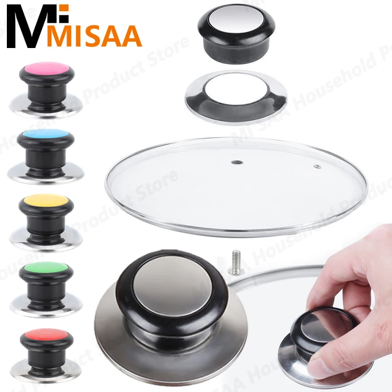 Recambio Universal de utensilios de cocina, tapa de olla y sartén, perilla de agarre manual, mango de tapa de sartén, accesorios de utensilios de cocina, herramientas de cocina