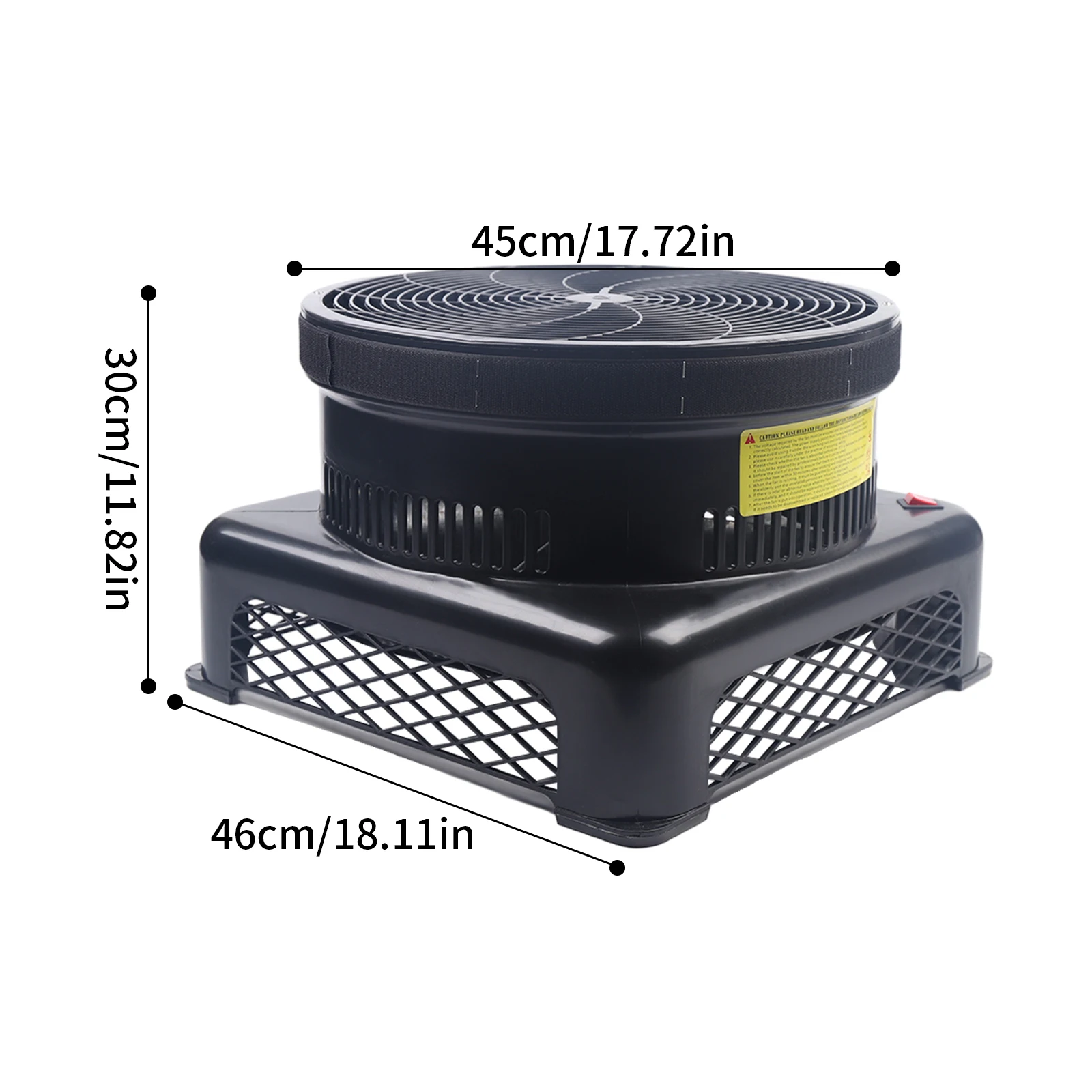 نفخ أنبوب رجل منفاخ الهواء 18 "أنبوب رجل دمية منفاخ تحلق راقصة مروحة 0.7HP مروحة بالون قابلة للنفخ لأنبوب يلوحون أحمق