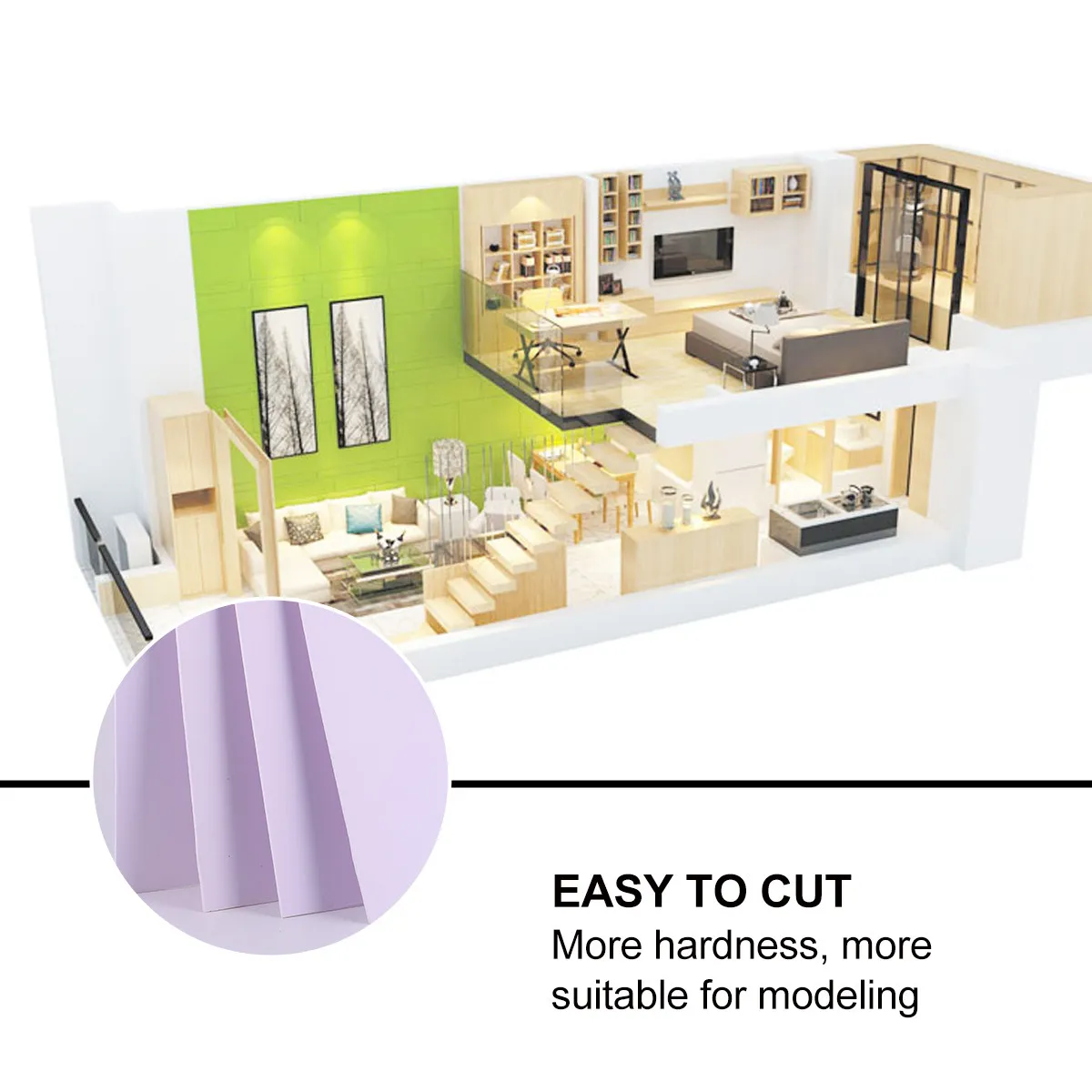 

10 шт. ПВХ-листы для сноубордов, пенопластовые, для микроландшафта, белые, 5x300x400 мм, реквизит для макетов, декор для дома и сада, товары для рукоделия