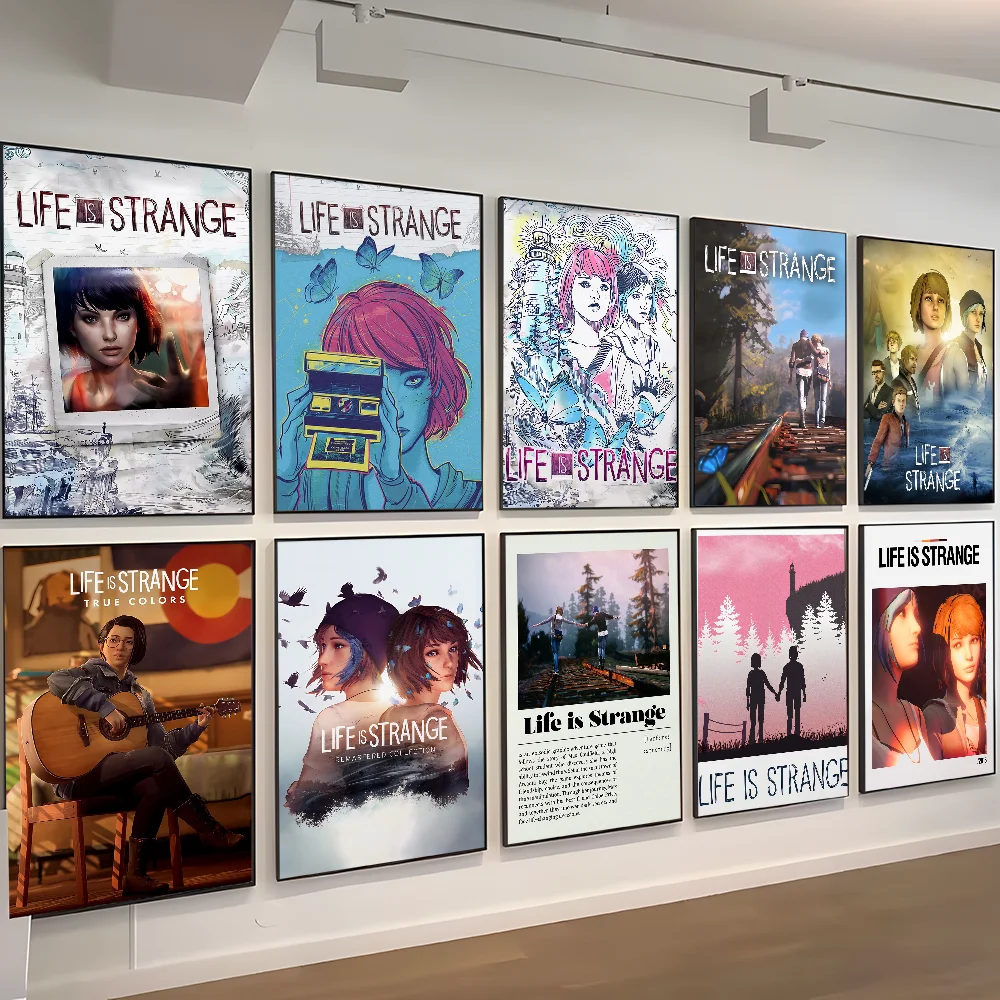 Life is Strange 2 Before the Storm Video Game Anime Posters Sticky Whitepaper Sticker DIY Room Bar Cafe Kawaii Room Decor