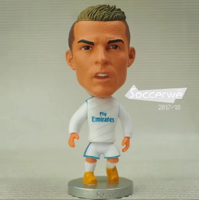 Soccerwe 1Pcs Dolls Toy Soccer Player Star 2.5