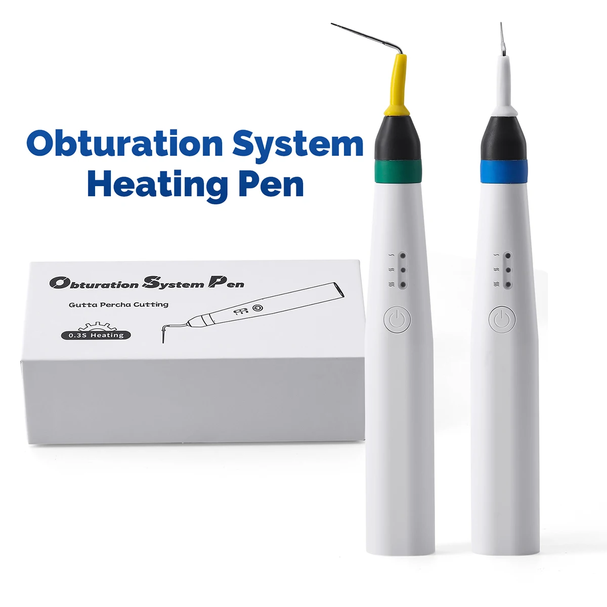 AZDENT Dental Endo Obturation Pen Plugger Guttapercha Obturationssystem Beheizter Stift Nadeln Kabelloses Wurzelkanal-Dentalwerkzeug – Detail 9