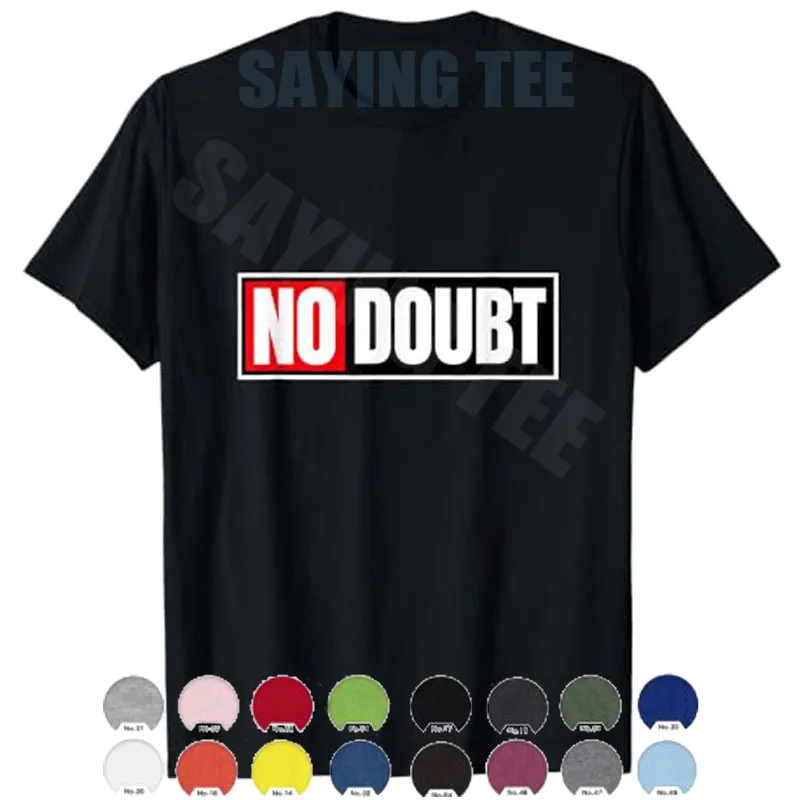 No Doubt Shirt für Teenager Lustige Meme-Shirts mit Teen-Slang T-Shirt Y2k Buchstaben Bedruckt Personalisierter Spruch Aufdruck Niedliches Teenager-Jungen-Shirt – Detail 11