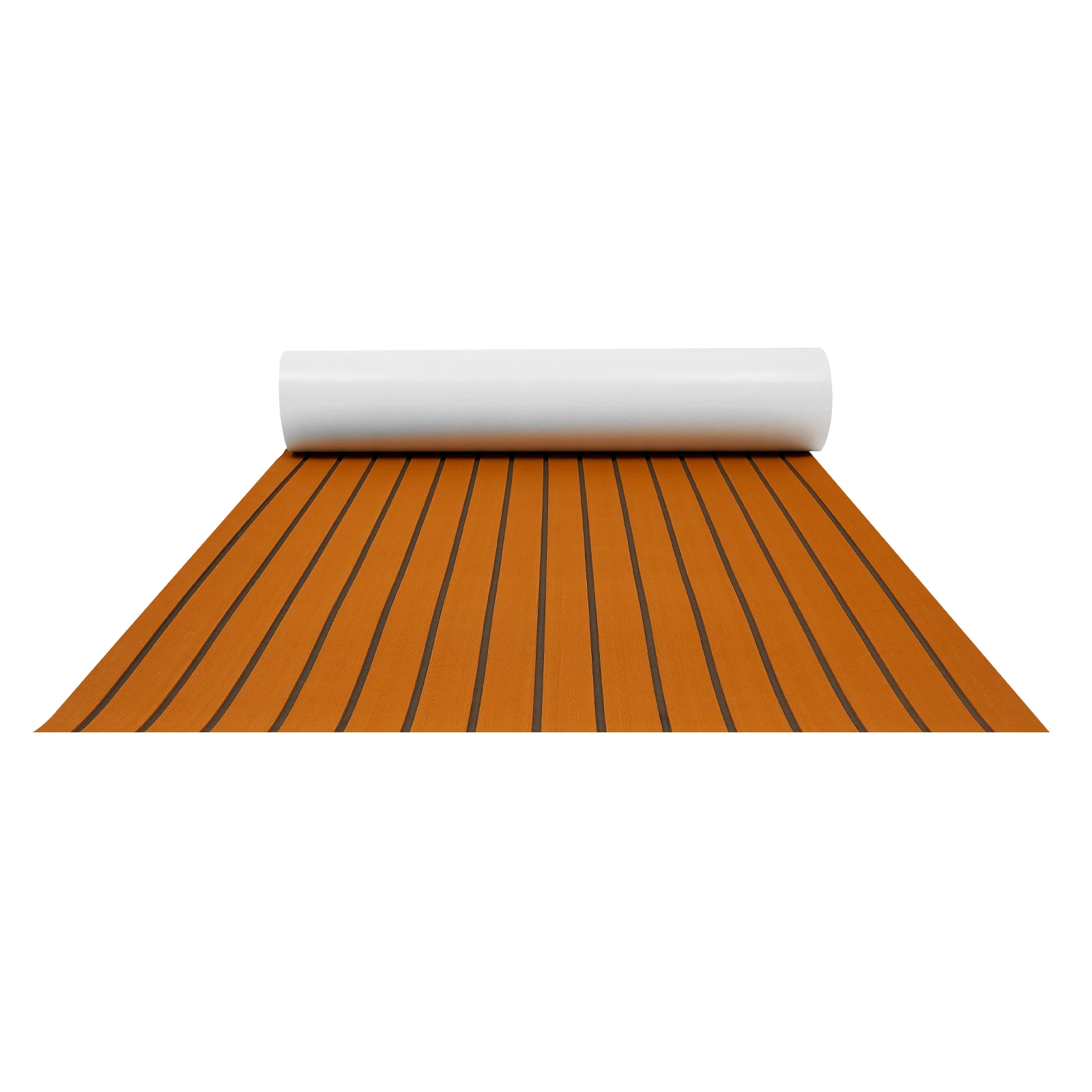 Teak Vloermat EVA Foam Bootdekmat Zelfklevende Antislip Vloermat Snijbaar voor Boot Jacht Gym 269cm x 89cm