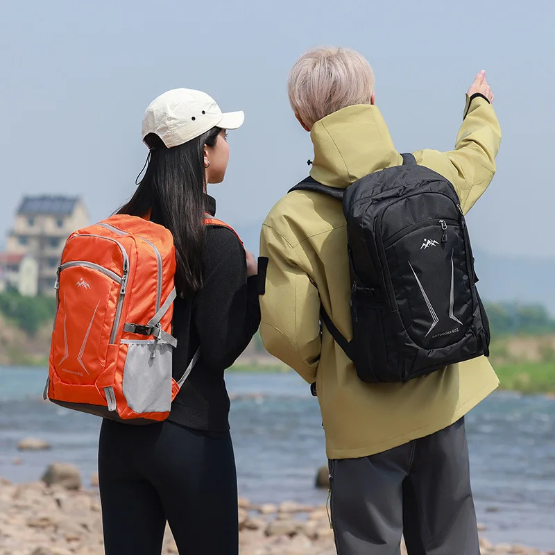 

New 40-liter Mountaineering Bag, Leisure Travel Backpack, Outdoor Hiking, Light Waterproof and Large-capacity Backpack.