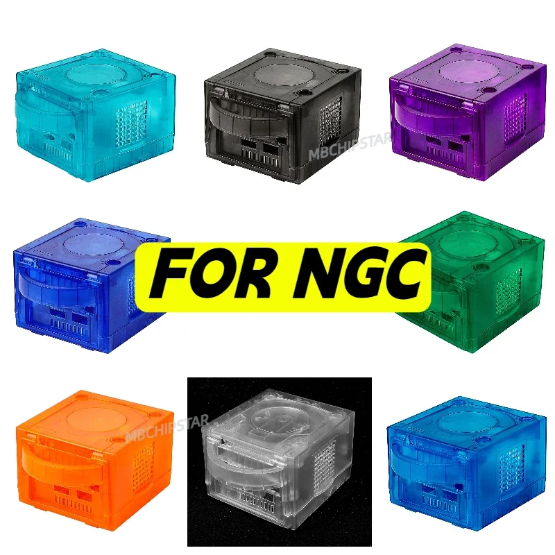 

Корпус для замены NGC, полный комплект чехлов, совместимый с консолью GameCube DOL-001 DOL-101, запчасти для ремонта, аксессуары.