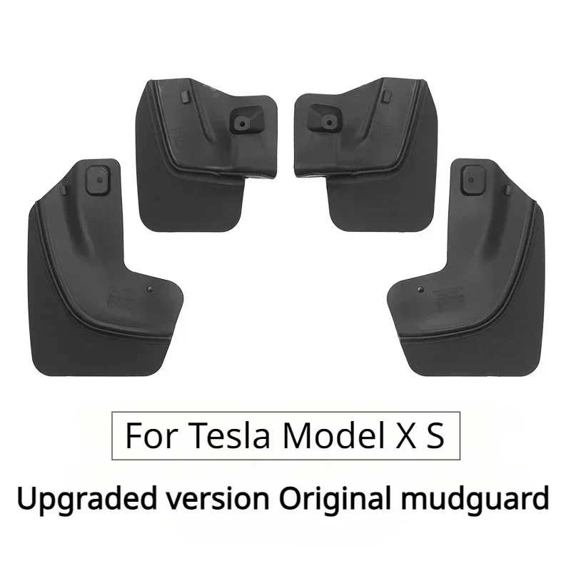 

Fender for Tesla Model X S Upgrade Mudguard Car Splash Guard Replacement Protector 4pcs Mud Guard Car Exterior Accessories 2023