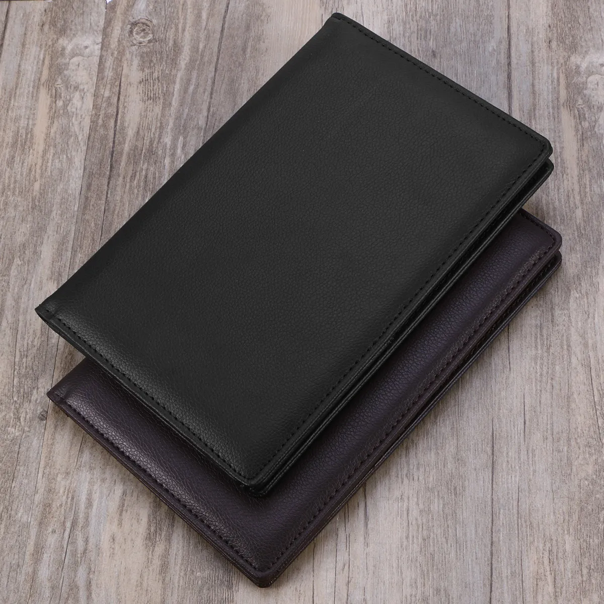 

Премиальный держатель для меню из ПУ-кожи для официантов, подставка для счетов с отсеком для ручки, компактный складной дизайн для отелей, баров, салонов, бизнеса