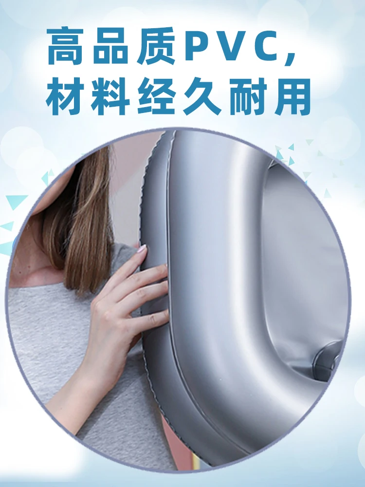 Bed Rest Head Washing Fantastic Cap Pregnant Women Elderly People Use Portable Inflatable Foldable Shampoo Basin Corpse Pose