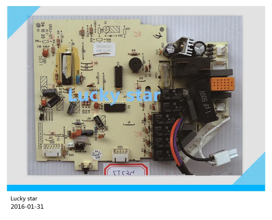 for Gree Air conditioning computer board circuit board 5J53C 300556221 good working