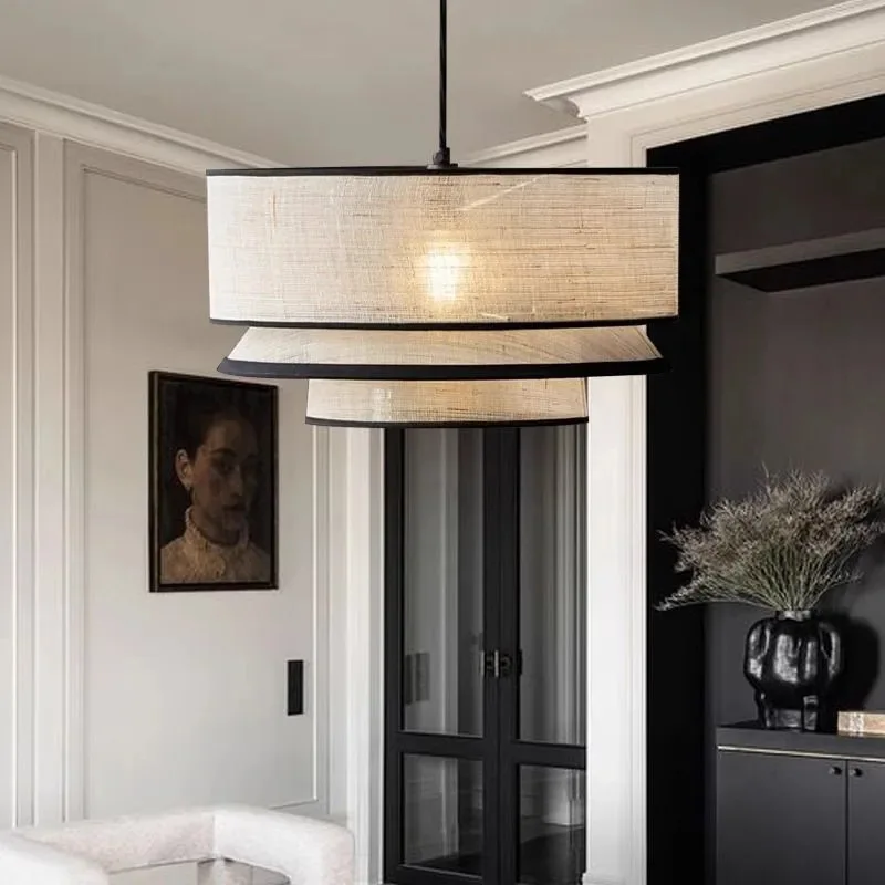 French Vintage Sculptural Chandelier - Mid-Century Designer Pendant for Bedroom, Dining & Bar, Luxury Ambient Lighting