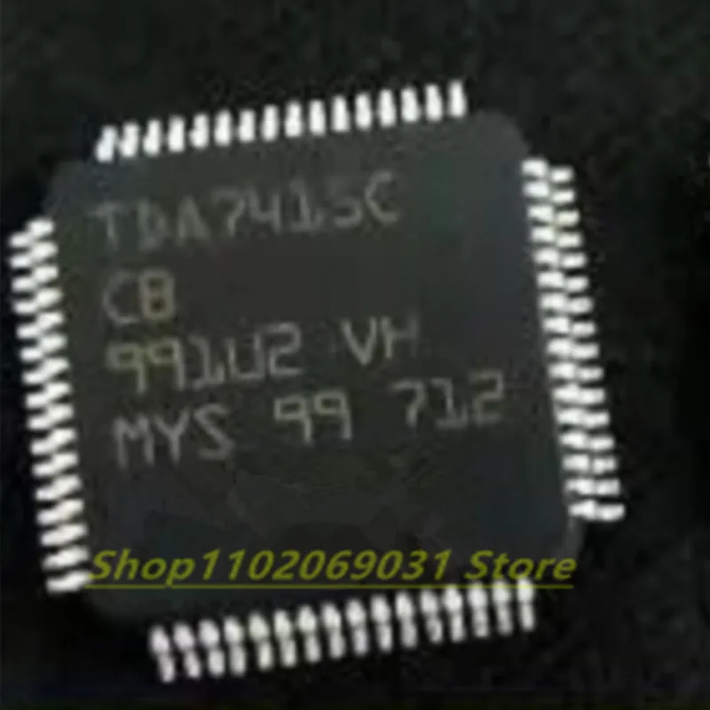 10PCS TDA7415C TDA7415  QFP