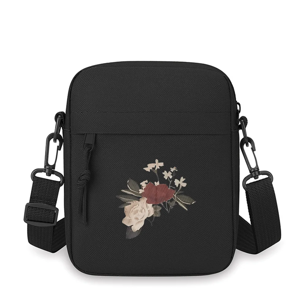 delicado-arte-floral-em-fundo-escuro-masculino-crossbody-saco-de-ombro-unico-feminino-dos-desenhos-animados-anime-filme-impressao-design-unisex