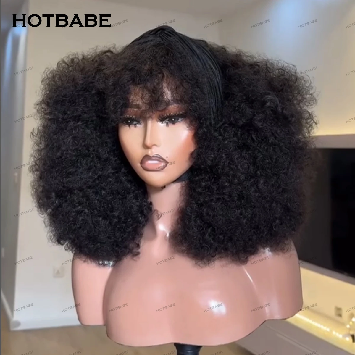 450 Density Glueless Wigs Human Hair Afro Kinky Wave 13×4/13×6 HD Lace Frontal Wig 360 HD Lace Preplucked For Women Wear And Go