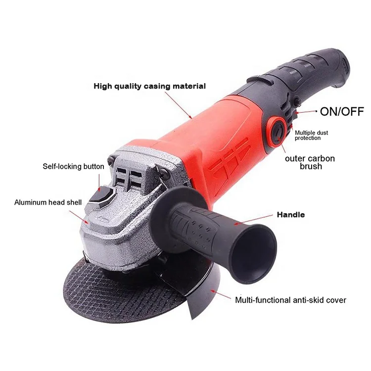 Hot Sale Cheap Handheld Polisher Grinder 125mm Angle Grinder