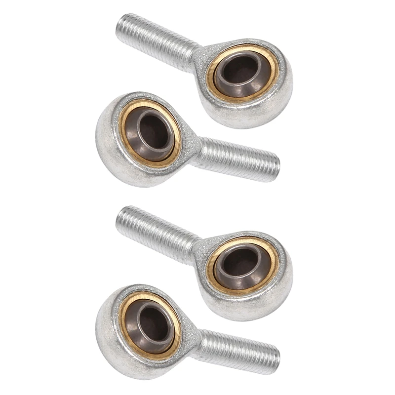 

4Pcs M10 X 1.5 Male Rod End Rose Joint Right Hand Thread 10Mm Metric Bronze SA10