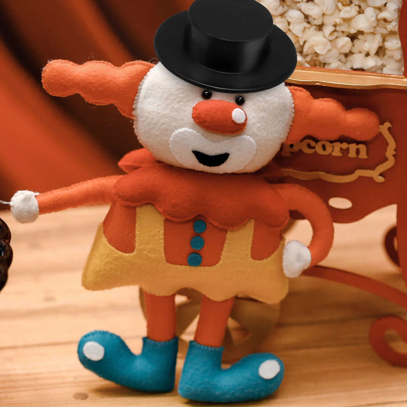 

60pcs Mini Hats Set Top Hat Snowman Hats For Crafts Diy Decorations Accessories Party Favors Festival Decoration Handicraft