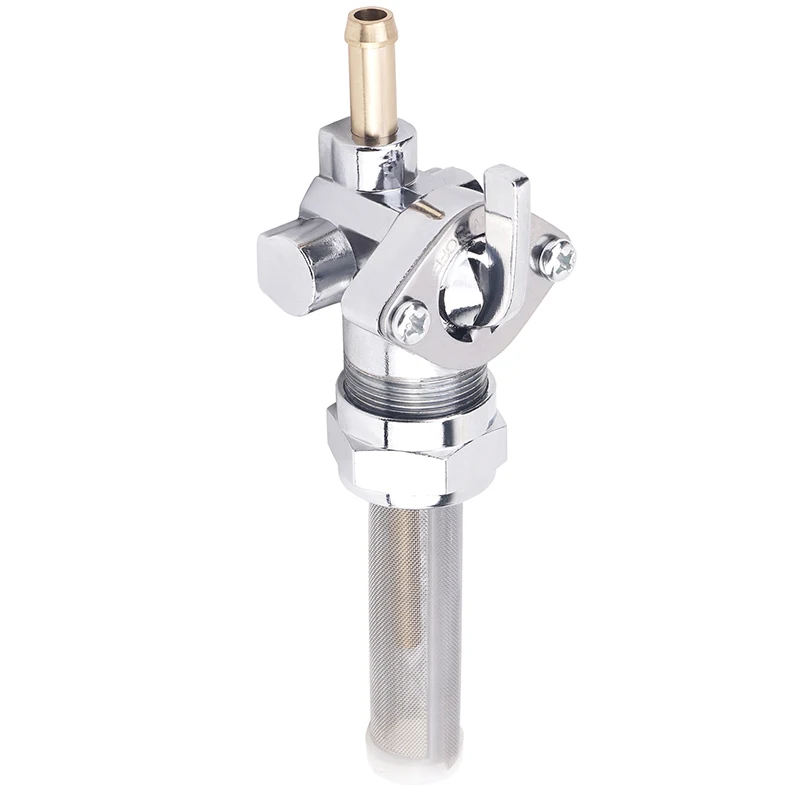 Motorcycle Fuel Valve Petcock Straight & Left & Right Spigot For Harley Sportster 883 1200 Street Glide  Dyna Low Rider Fatbob