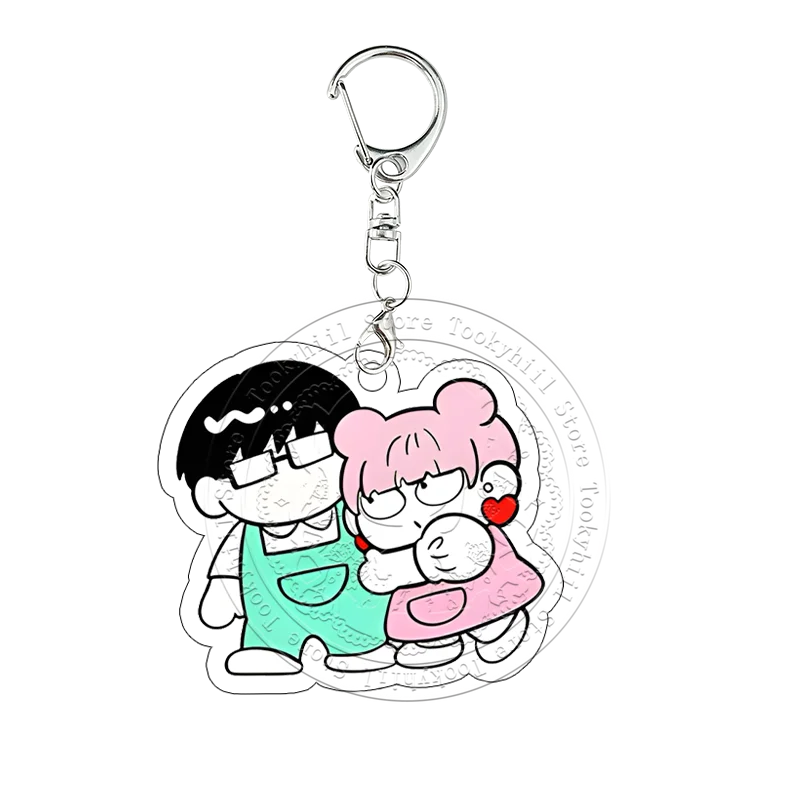 Opposite You and Me Acrylic Keychain Miyu Suzuki Hoshi Watanabe Cute Anime Pendant Sora Keyring Anime Pendant Bag Charm Gift - view 4