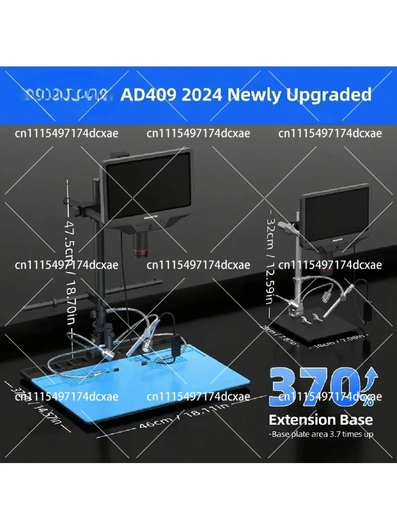 WiFi Digital Microscope HD 1080P Endoscope Camera for Phone Repair Inspection