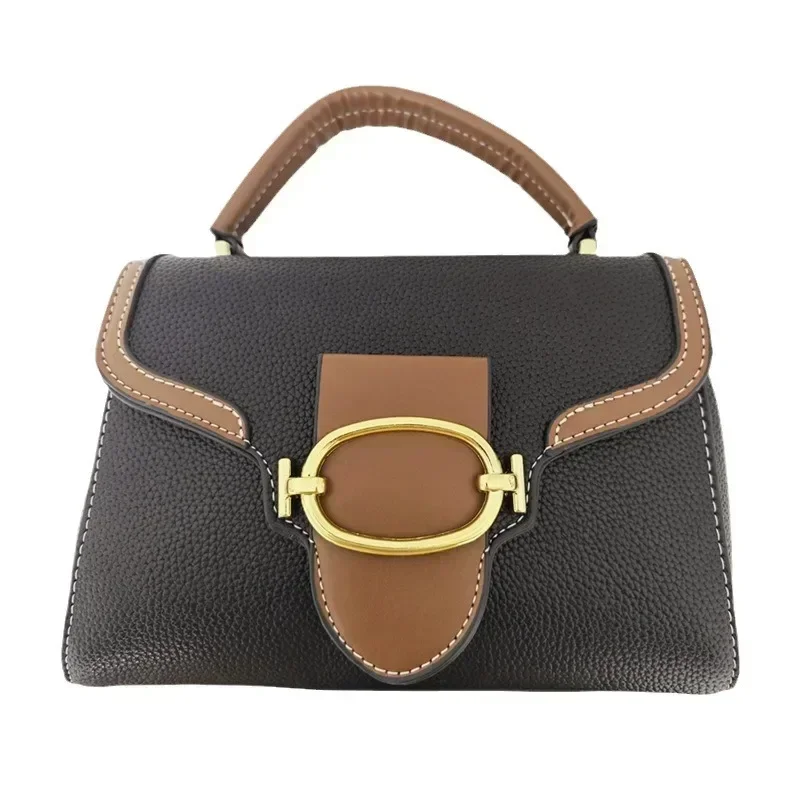

2025 Women's Retro Tote Bag Minimalist Shoulder Crossbody Purse Vintage Style Large Capacity Handbag for Work Daily Travel