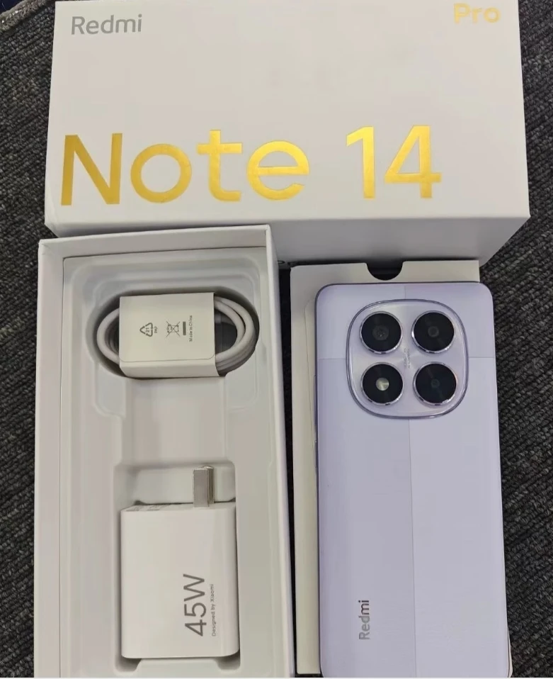 الأصلي Xiaomi Redmi Note 14 Pro 5G الهاتف الذكي CN الإصدار الأبعاد 7300-Ultra 6.67 "1.5K 2712*1220 عرض 50MP كاميرا 5500mAh #4