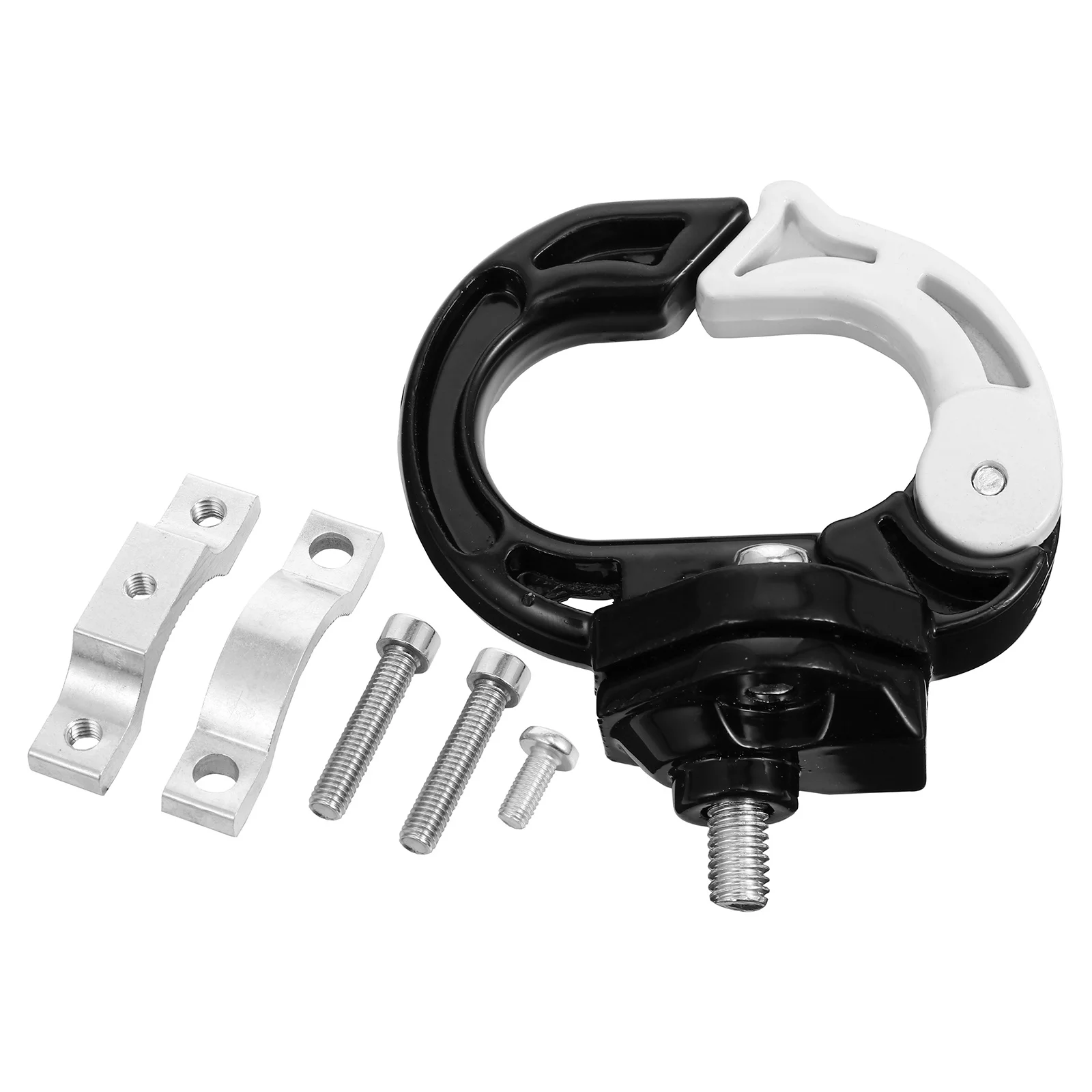 

1 set 1 Set O Shape Motorcycle Hook Alloy Bumper Mount For Scooter Electrocar Aluminum Hooks Durable Replacement Parts Towing