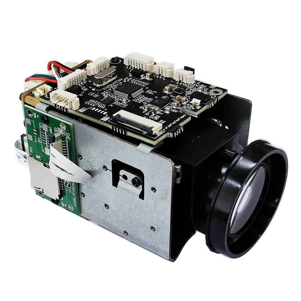 Módulo de câmera IP com zoom 4K de 8MP Protocolo IRIS automático IVM4200 P2P IMX415 SD 256GB APP PTZ 180x 200X Zoom para câmeras IP de vigilância