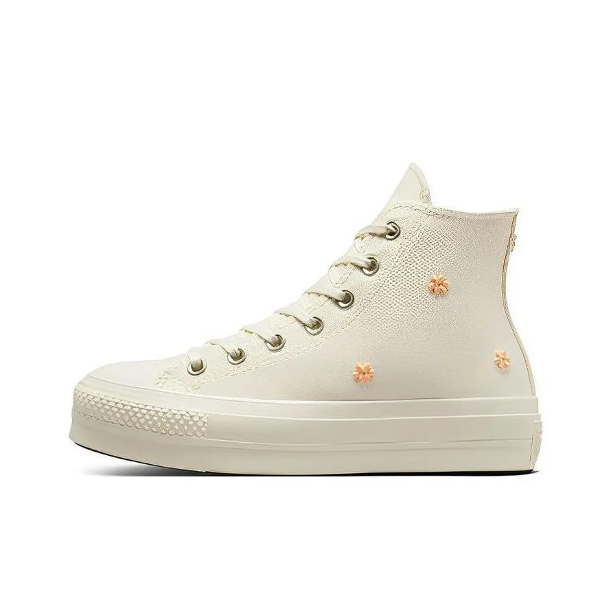 Tênis Converse Chuck Taylor All Star Feminino com Plataforma Elevada 'Pearls'