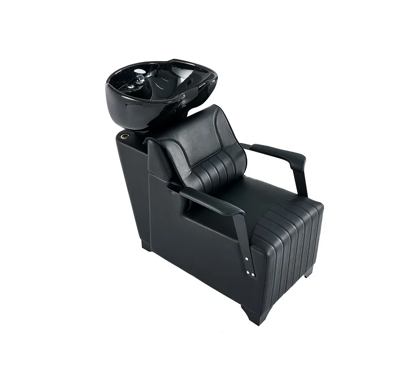 Comfortable Bed-style Design Hair Salon Chair With Shampoo Bowl Sink Hair Washing Chair Bed Shampoo Chairs