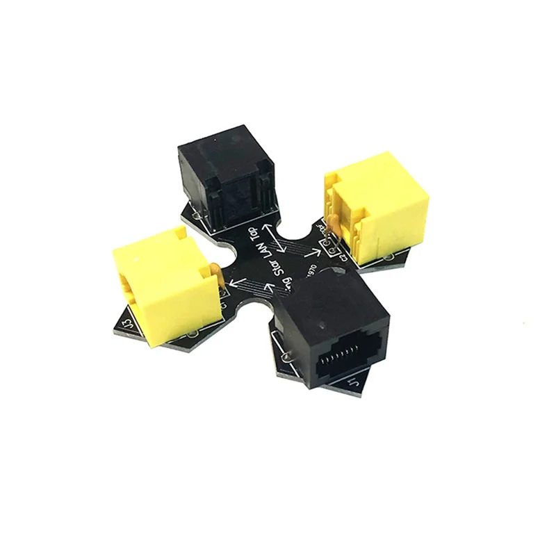 DIGIT-3X Throwing Star LAN Tap Network Packet Capture Module Replica Monitoring Ethernet Communication Passive Ethernet