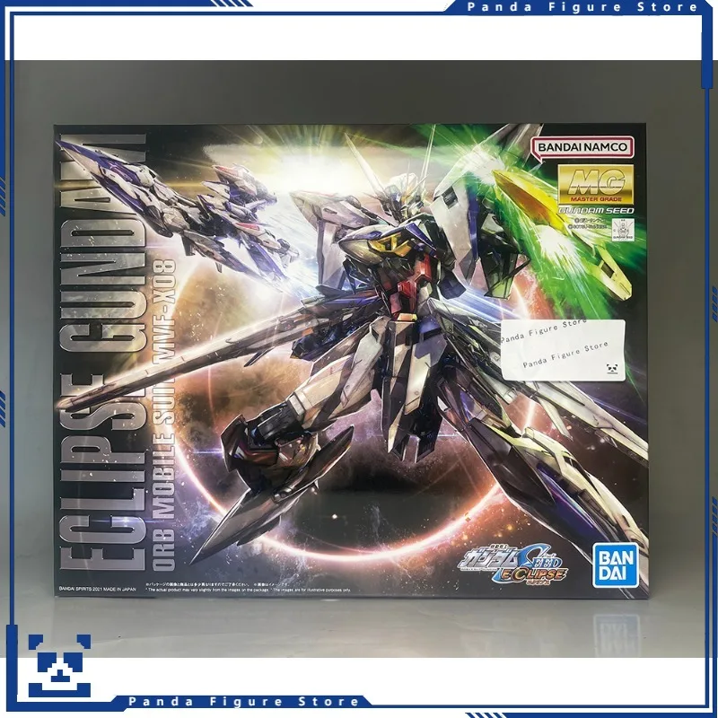 

Фигурка героя мультфильма Bandai MG 1/100 Eclipse Gundam SEED MSV, Новая фигурка героя мультфильма, игрушка для мальчиков, модель Mecha, Подарочный комплект для сборки