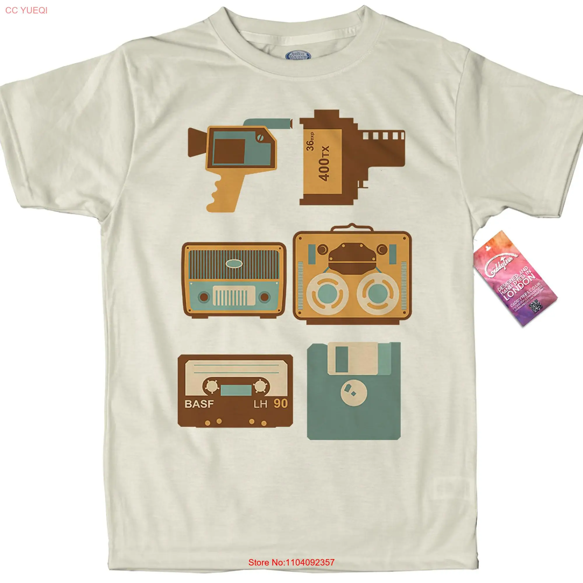 Vintage Devices T Shirt long or short sleeves