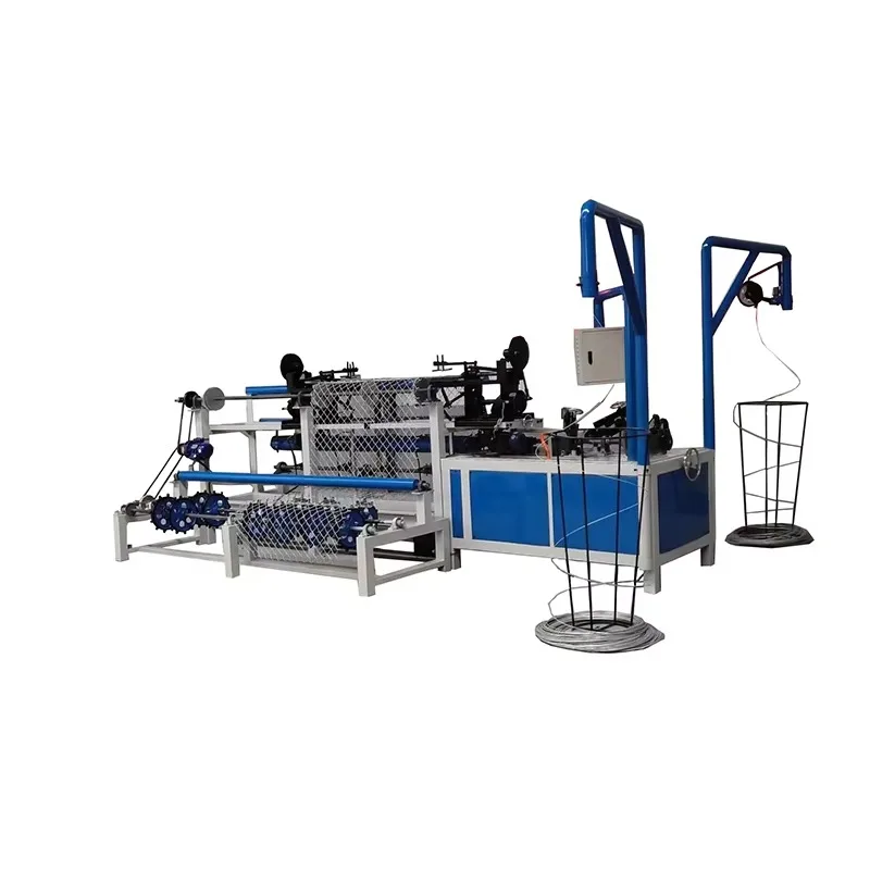 Industrial Grade Galvanized Wire Fence Maker Machine For Fast Boundary Wall Fence Customized Diamond Grid Net Infrastructure