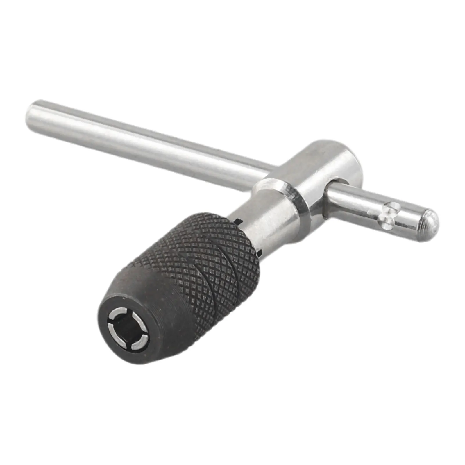 

1pc Chrome Vanadium Steel Ratchet Tap Wrench Fit Tap Size M3-M8 M5-M8 M6-For Tapping Holes In Tight Confined Spaces Tools