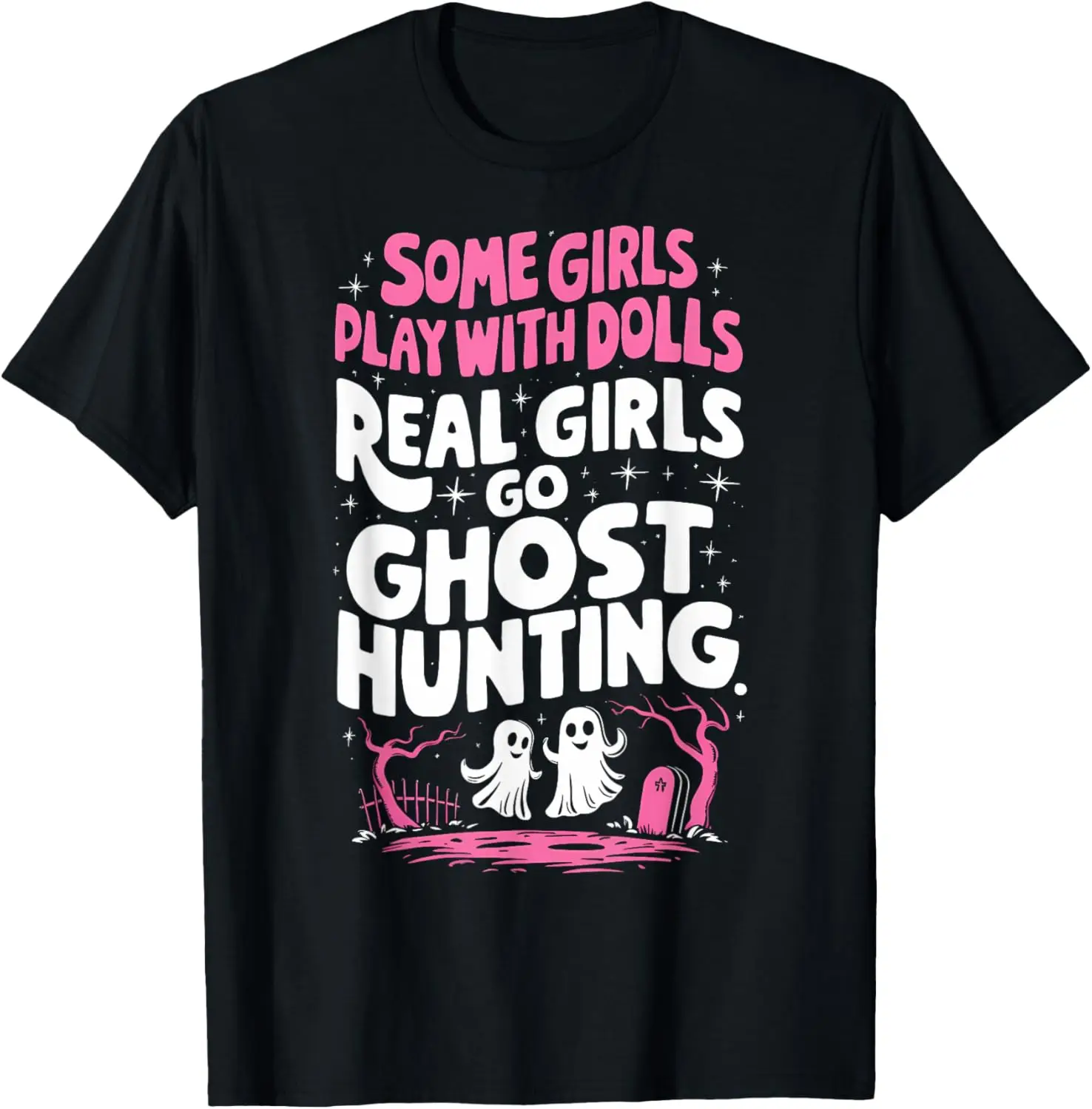 Футболка Real Girls Go Ghost Hunting