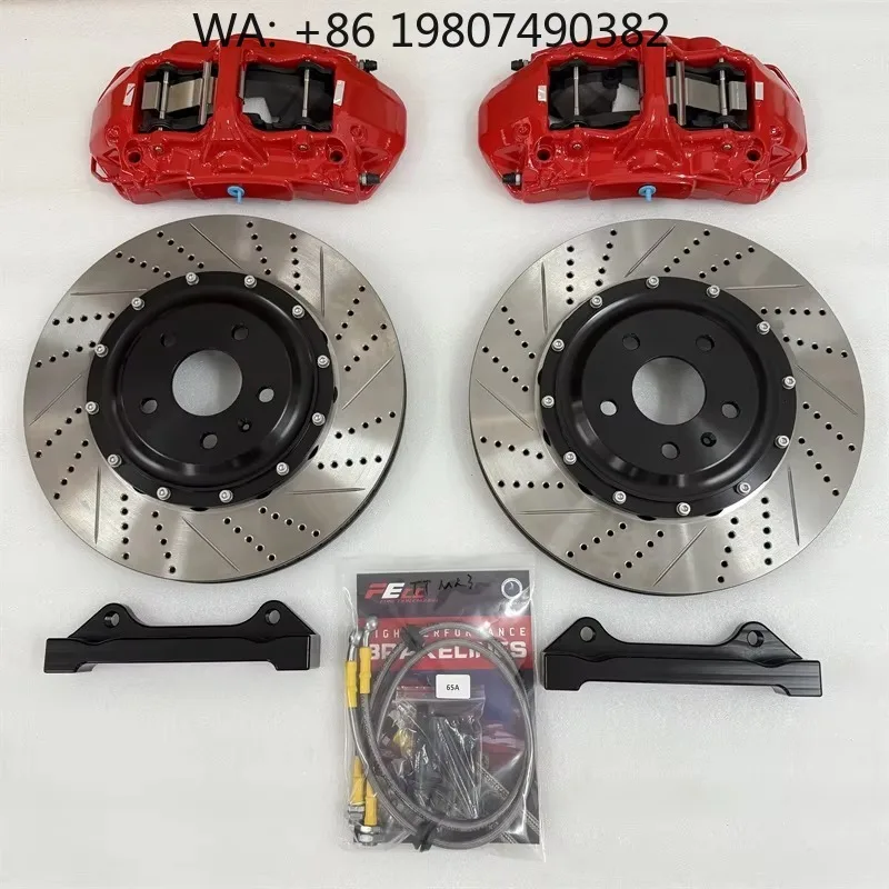 

6 Piston High Performance Brake Caliper Kit Racing Big Brake System For Compact SUV Sports Car And Hatchback Universal Upade Par