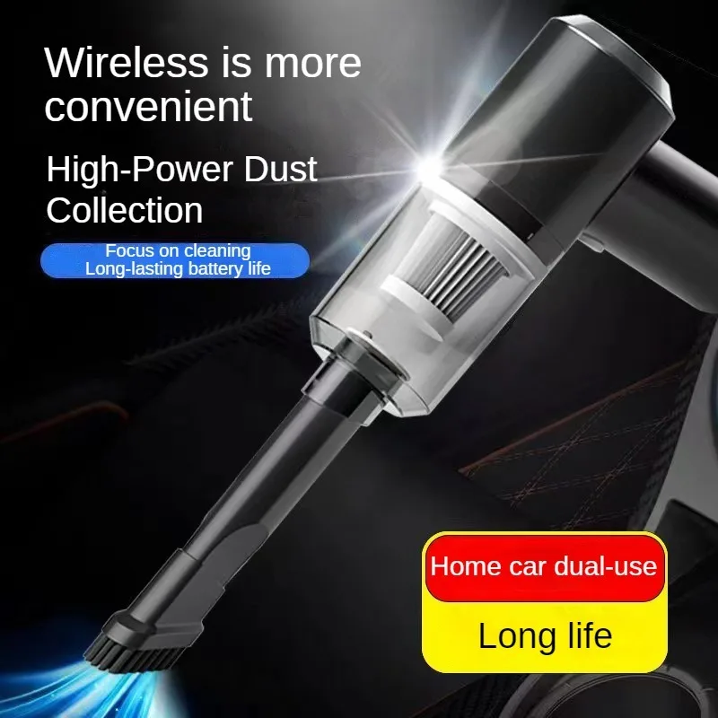 Multifunctional Vacuum Cleaner Suction and Blowing Dual-purpose Portable Wireless Car Vacuum Cleaner with Large Suction