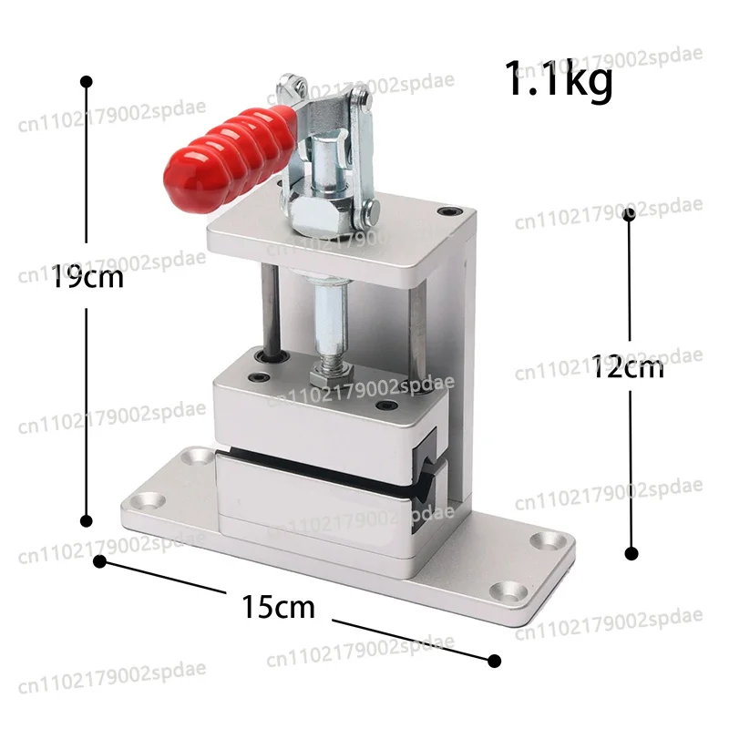 1 Set Golf Club Vise Regripping Tool With Quick Release Shaft Clamp And Hook Knife For Golf Grip Removal Replacement - view 2