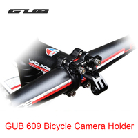 GUB 609 Aluminum Bike Holder Adapter for GoPro Camera And Light Lamp Holder Bicycle Stem Mount Accessory Digital Cameras