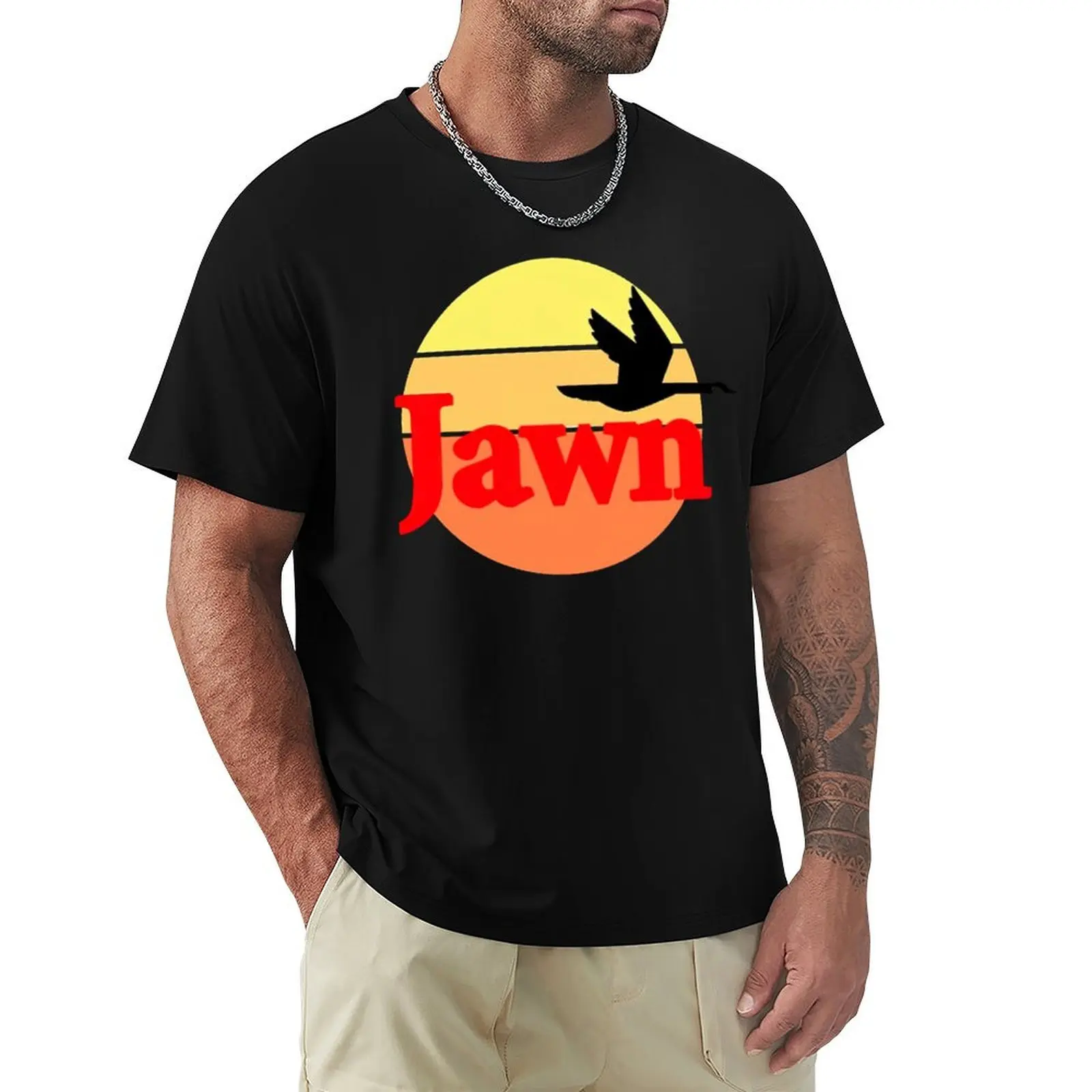 

Jawn Wawa T-Shirt Standard Fit Solid Tee Shirt