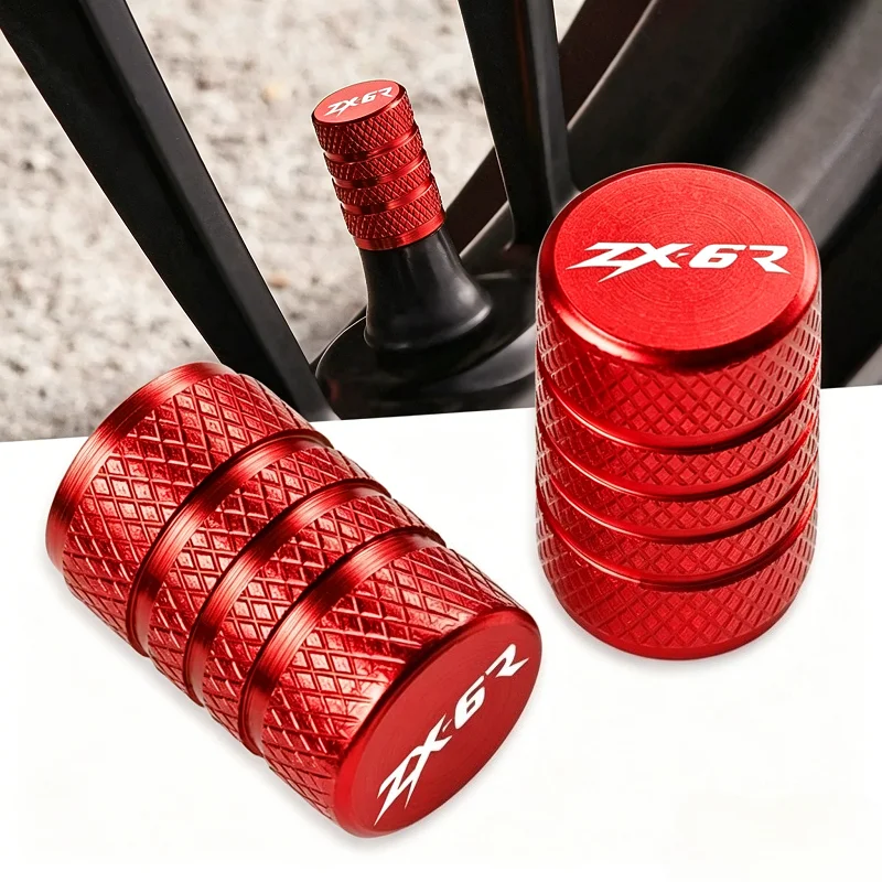 Motorcycle Vehicle Wheel Tire Valve Stem Caps Dust Covers For Kawasaki Ninja ZX-6R ZX 6R ZX6R 2009-2014 2008-2017 2018 2019 2020