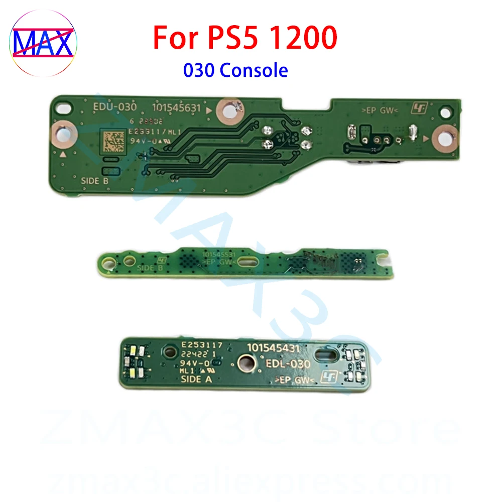 Original For PS5 1200 Console USB TYPE-C/A Side Board Switch Board Light Board Replacement For PS5 EDU-030 EDS-030 EDL-030 Parts