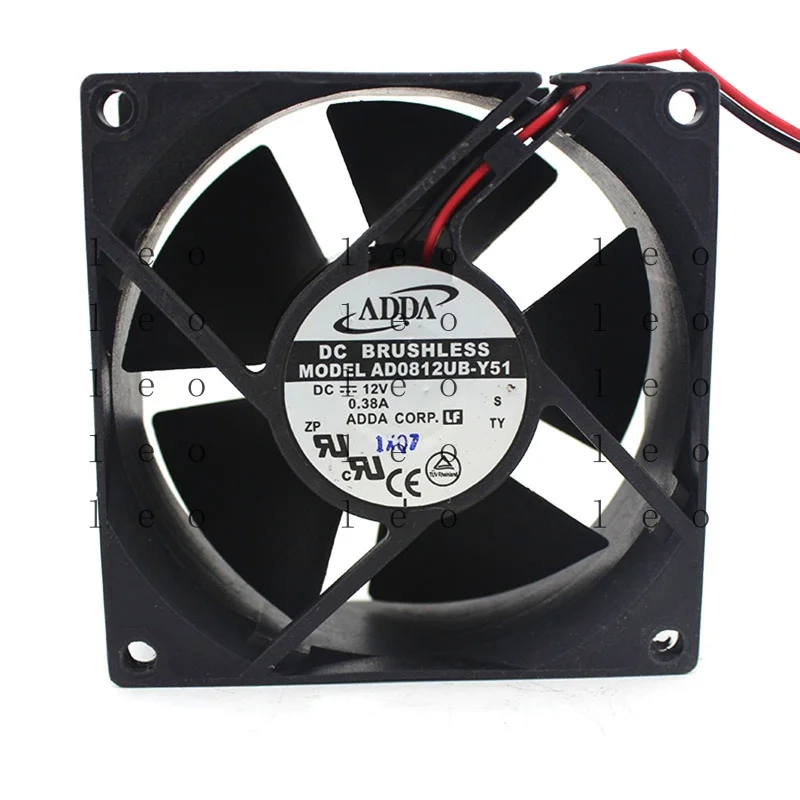 

EE New ADDA AD0812UB-Y51 12V 0.38A 2-wire cooling fan *cm