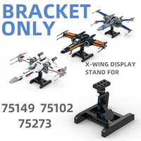 HOT Stand Display Building Blocks Bracket For X-Wing Space Wars Fighter 75102/75149/75218 Support Bricks Kids Toys Children Gift